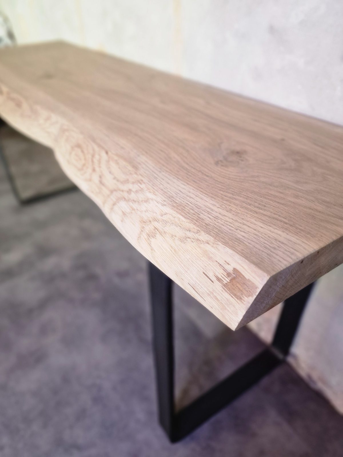 BANC CHÊNE MASSIF — meubles d'appoint, C Design Mobilier