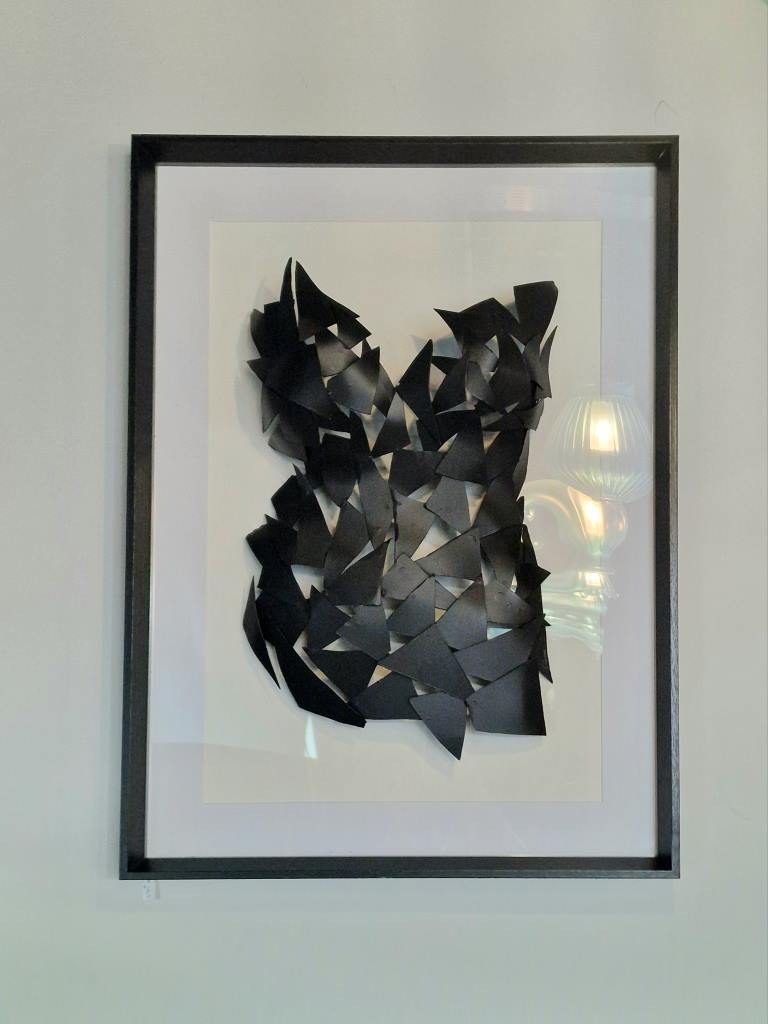 LE BUSTE BLACK MURAL