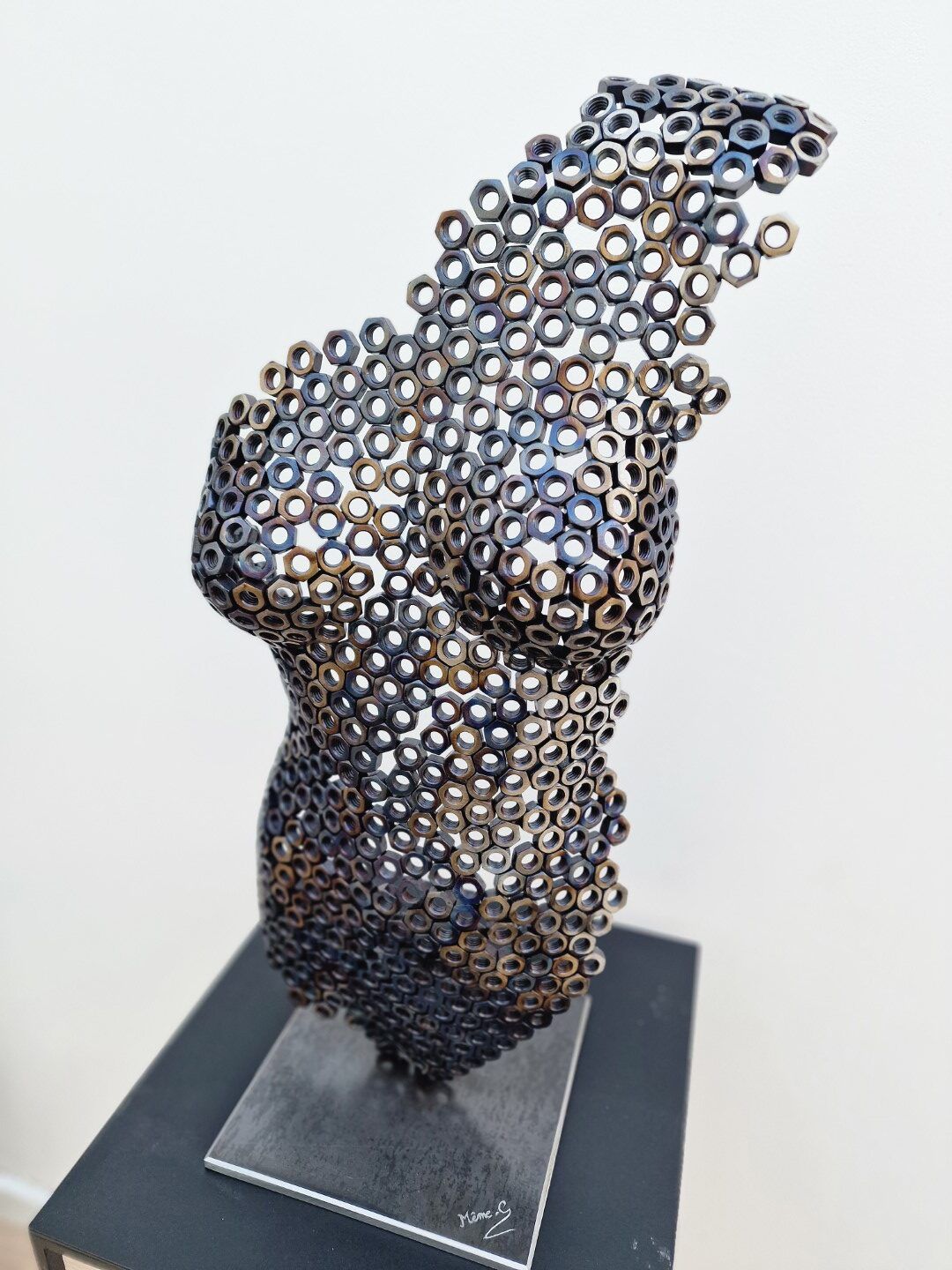 Sculpture sur métal près d'Angers