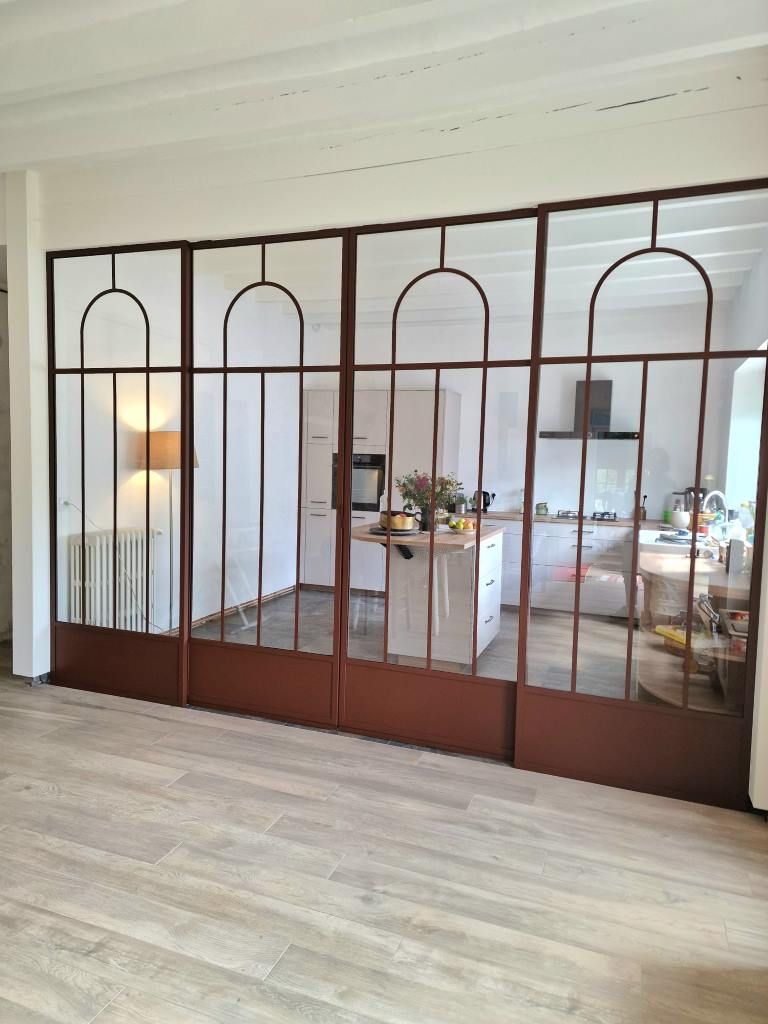 Verrière d'intérieur sur-mesure à Angers