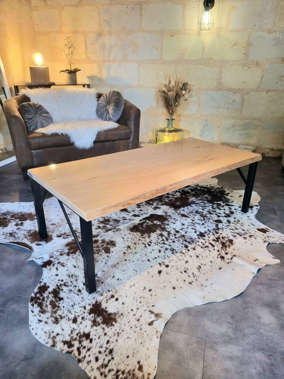 TABLE HÊTRE