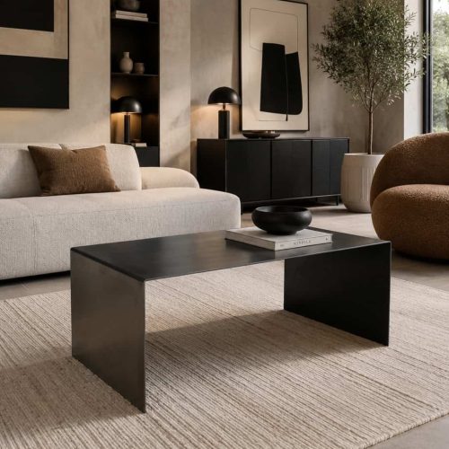 table basse métal brut(1)