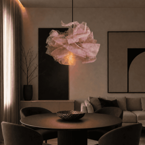 lustre nuage d acier 