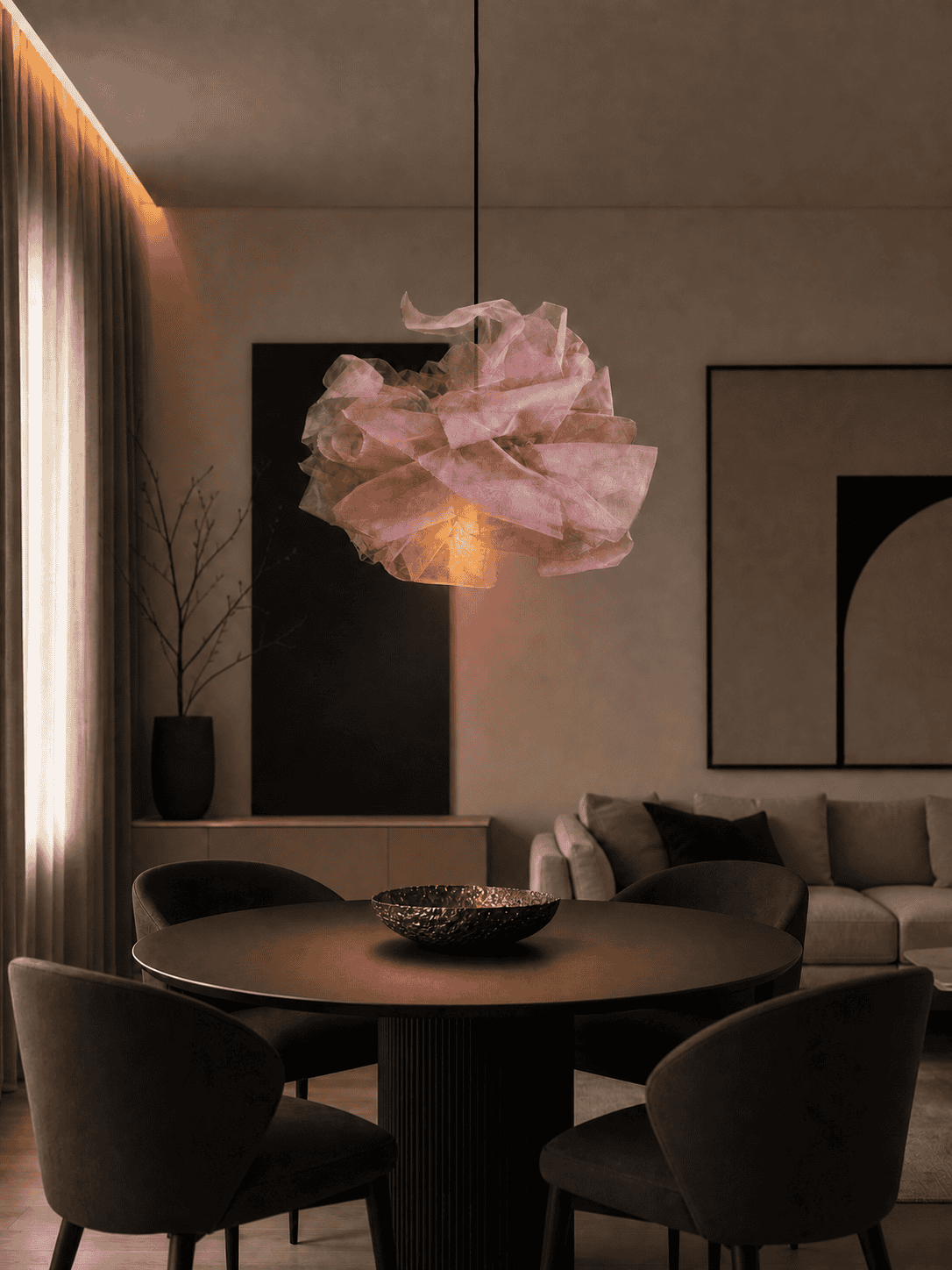lustre nuage d acier lustre nuage d acier